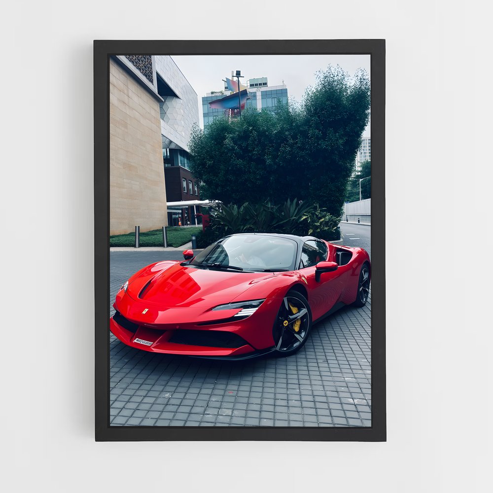 Poster stradale Émotion – affiche Ferrari (vue 2)